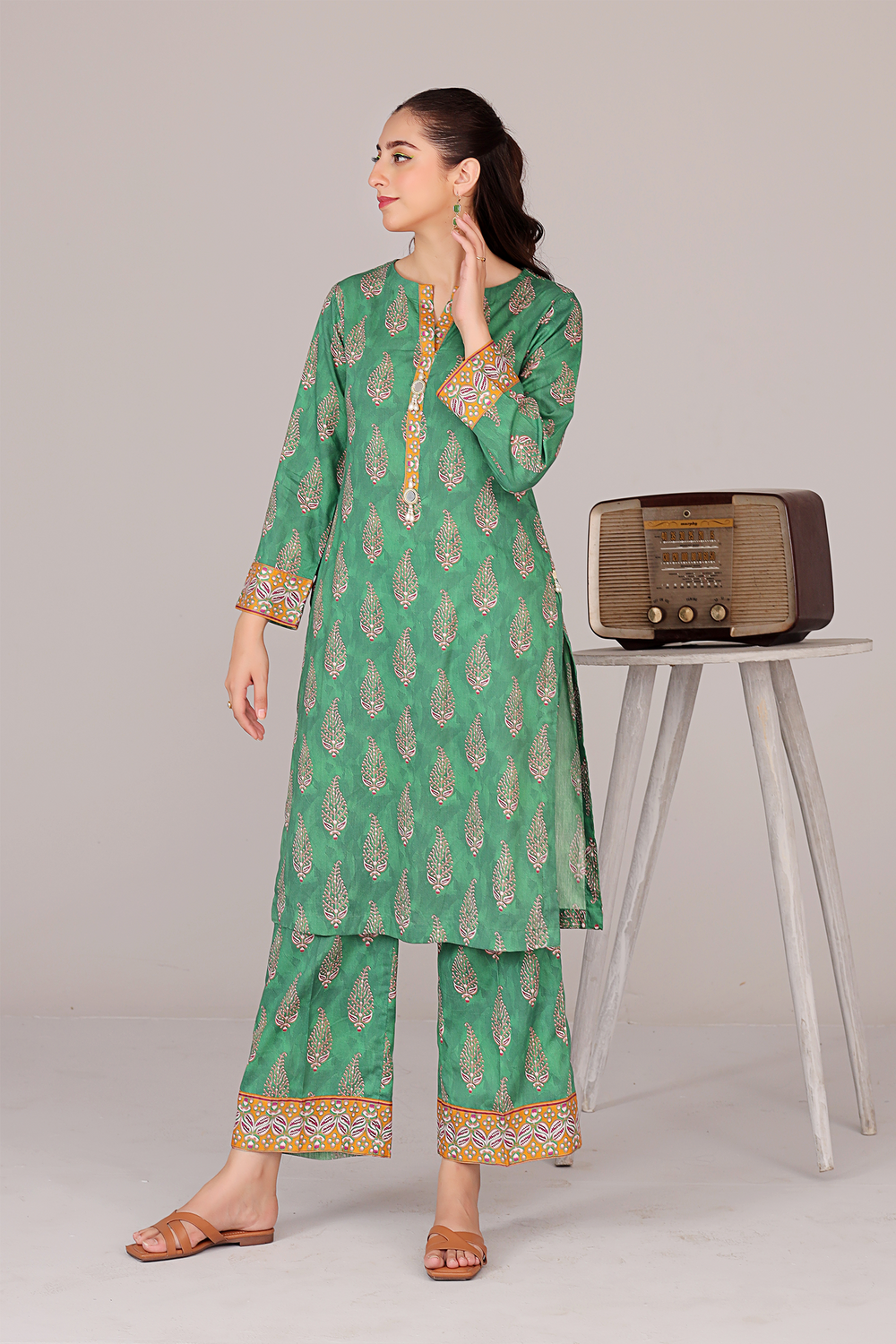 Printed Summer Lawn